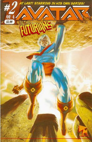 Avatar of the Futurians 2 published by David Miller with cover art by Michael Netzer