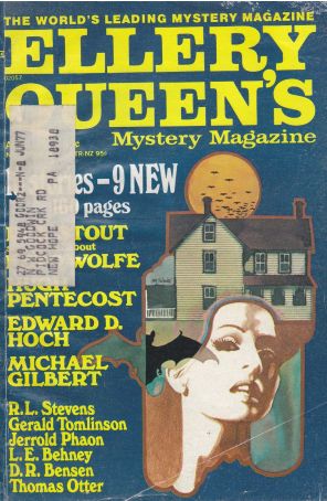 Ellery Queen's Mystery Magazine 377 published by Davis