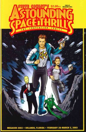 Astounding Space Thrills: The Convention Comics 1 published by Day One