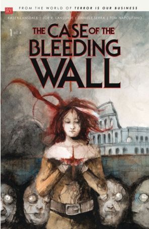 The Case of the Bleeding Wall 1 published by Dead Sky with cover art by Daniele Serra