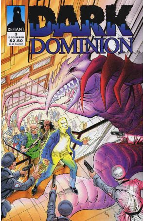 Dark Dominion 3 published by Defiant with cover art by Joe James