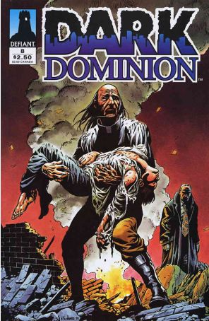 Dark Dominion 8 published by Defiant with cover art by J.G. Jones
