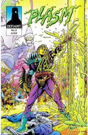 Plasm 0A published by Defiant with cover art by David Lapham