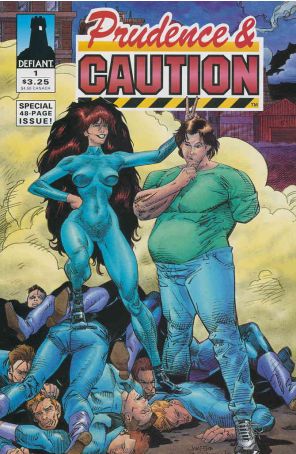 Prudence And Caution 1 published by Defiant with cover art by Jim Fern