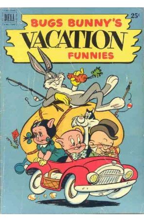 Bugs Bunny's Vacation Funnies 1 published by Dell