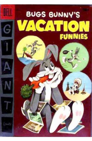Bugs Bunny's Vacation Funnies 6 published by Dell