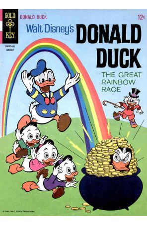 Donald Duck (Walt Disney's) 105 published by Gold Key with cover art by Carl Barks