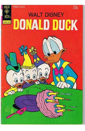 Donald Duck (Walt Disney's) 154 published by Gold Key