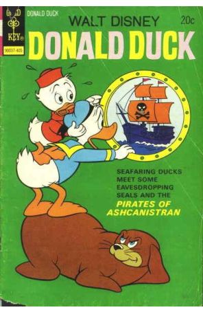Donald Duck (Walt Disney's) 156 published by Gold Key
