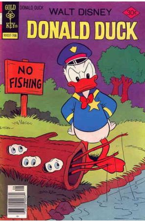 Donald Duck (Walt Disney's) 186 published by Gold Key