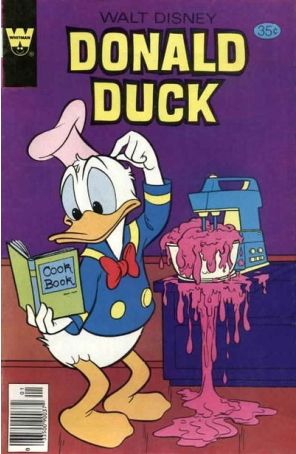 Donald Duck (Walt Disney's) 203A published by Gold Key