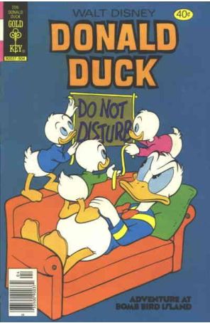 Donald Duck (Walt Disney's) 206 published by Gold Key