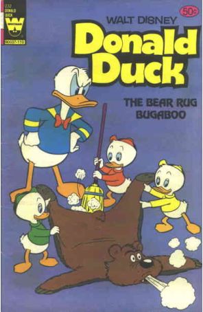 Donald Duck (Walt Disney's) 232 published by Whitman