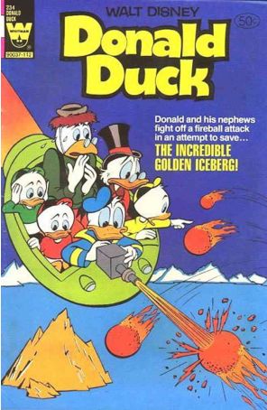 Donald Duck (Walt Disney's) 234 published by Whitman