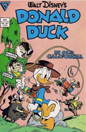 Donald Duck (Walt Disney's) 254 published by Gladstone with cover art by Daan Jippes