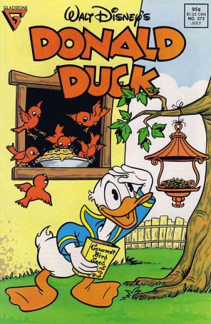 Donald Duck (Walt Disney's) 272 published by Gladstone with cover art by Russell Schroeder