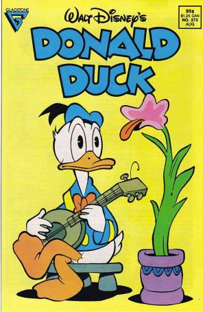 Donald Duck (Walt Disney's) 273 published by Gladstone with cover art by William Van Horn