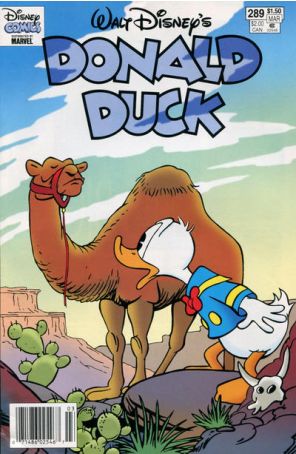 Donald Duck (Walt Disney's) 289 (Newsstand) published by Gladstone