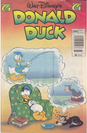 Donald Duck (Walt Disney's) 295 (Newsstand) published by Gladstone with cover art by Al Taliaferro, Bruce Hamilton