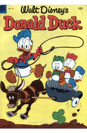 Donald Duck (Walt Disney's) 30 published by Dell
