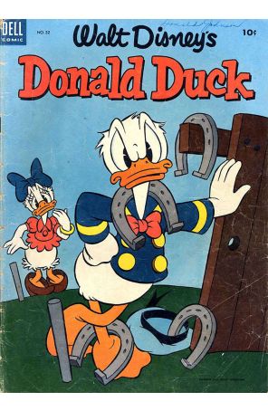 Donald Duck (Walt Disney's) 32 published by Dell