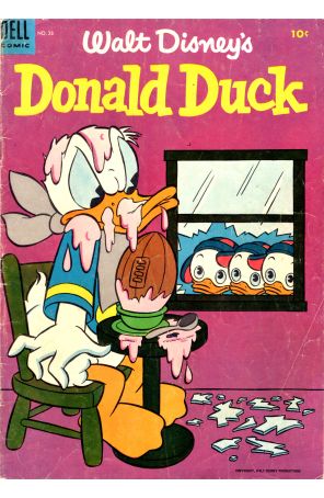 Donald Duck (Walt Disney's) 38 published by Dell