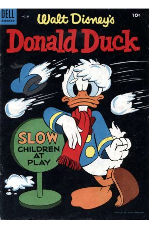 Donald Duck (Walt Disney's) 39 published by Dell