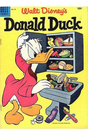 Donald Duck (Walt Disney's) 40 published by Dell