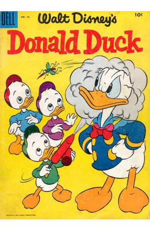 Donald Duck (Walt Disney's) 42 published by Dell