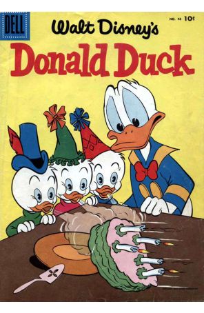 Donald Duck (Walt Disney's) 46 published by Dell