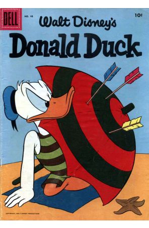Donald Duck (Walt Disney's) 48 published by Dell