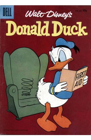 Donald Duck (Walt Disney's) 52A published by Dell