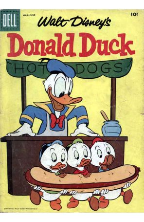 Donald Duck (Walt Disney's) 53 published by Dell
