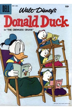 Donald Duck (Walt Disney's) 56 published by Dell