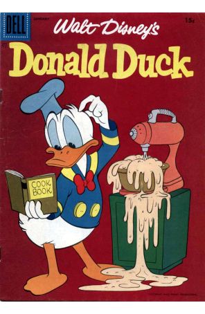 Donald Duck (Walt Disney's) 57A published by Dell