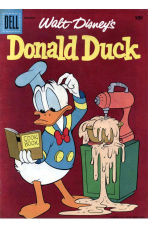 Donald Duck (Walt Disney's) 57 published by Dell