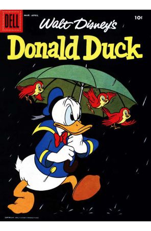 Donald Duck (Walt Disney's) 58 published by Dell