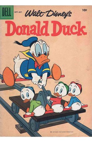 Donald Duck (Walt Disney's) 61 published by Dell