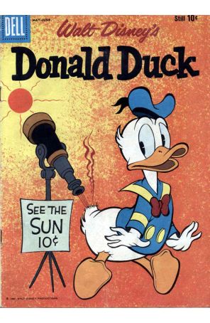 Donald Duck (Walt Disney's) 71 published by Dell