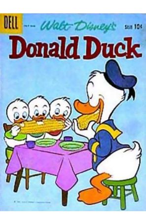 Donald Duck (Walt Disney's) 72 published by Dell