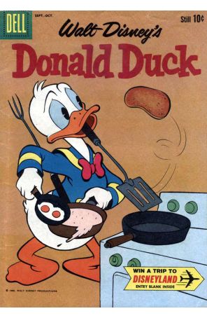 Donald Duck (Walt Disney's) 73 published by Dell