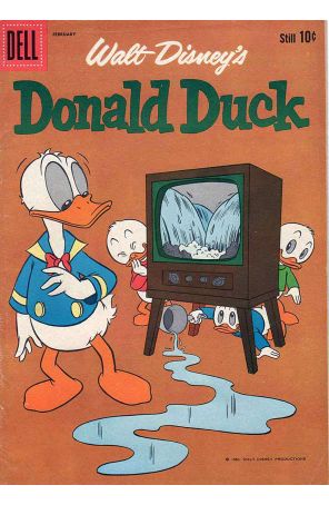 Donald Duck (Walt Disney's) 75 published by Dell