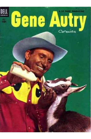 Gene Autry Comics 77 published by Dell