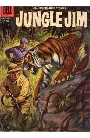 Jungle Jim (Dell) 14 published by Dell with cover art by Morris Gollub