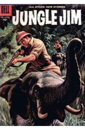 Jungle Jim (Dell) 15 published by Dell with cover art by Morris Gollub