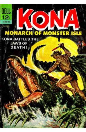 Kona 11 published by Dell with cover art by Vic Prezio