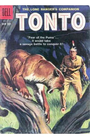 The Lone Ranger's Companion Tonto 33 published by Dell