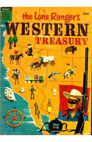 Lone Ranger's Western Treasury 2 published by Dell