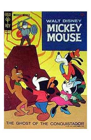 Mickey Mouse (Walt Disney's) 110 published by Gold Key with cover art by Tony Strobl