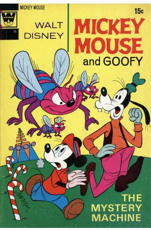 Mickey Mouse (Walt Disney's) 137A published by Gold Key with cover art by Jack Manning